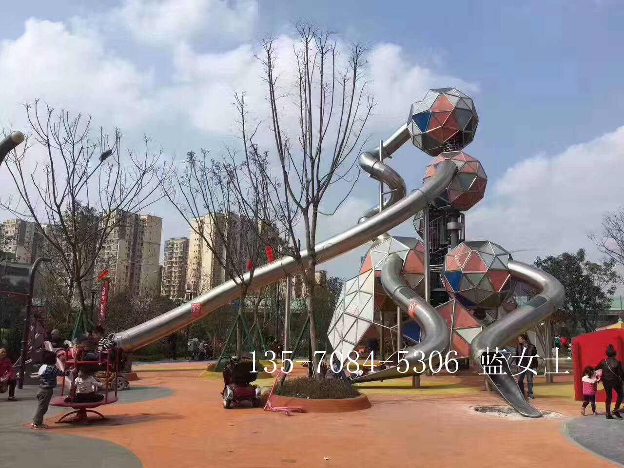揭陽廠家設(shè)計(jì)訂做兒童戶外拓展設(shè)備 拓展訓(xùn)練器材 戶外攀爬網(wǎng)架原始圖片2