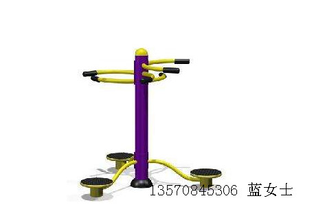 東莞戶外健身器材 雙人聯(lián)動漫步機，籃球架，學生體育設備原始圖片2
