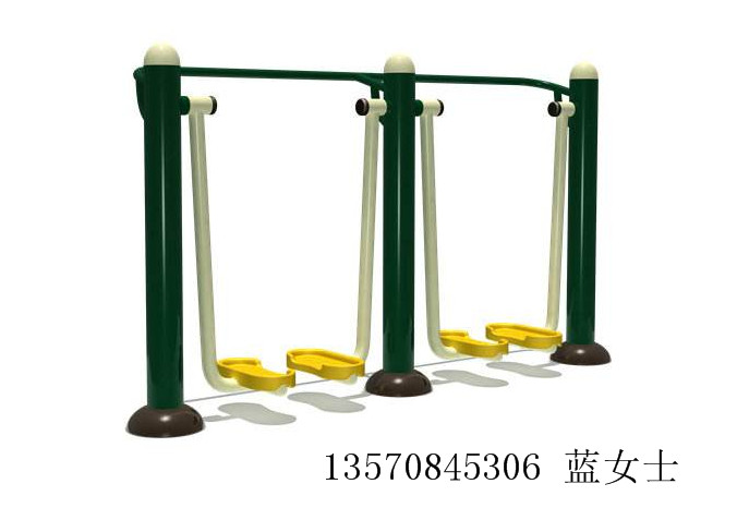 東莞戶外健身器材 雙人聯(lián)動漫步機，籃球架，學生體育設備原始圖片3