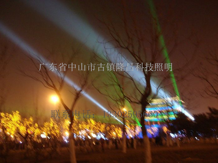 探照燈，空中大炮，空中玫瑰，激光燈原始圖片2