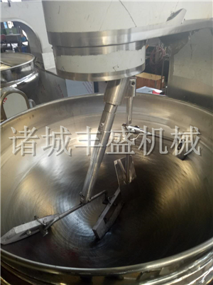 電磁行星攪拌炒鍋 粘度果蓉行星攪拌炒鍋 無死角刮底餡料攪拌炒鍋  原始圖片3