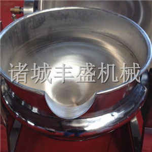 立式攪拌夾層鍋 豐盛廠家直銷粽子蒸煮鍋 玉米蒸煮設(shè)備原始圖片2