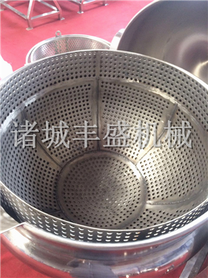 立式攪拌夾層鍋 豐盛廠家直銷粽子蒸煮鍋 玉米蒸煮設(shè)備原始圖片3