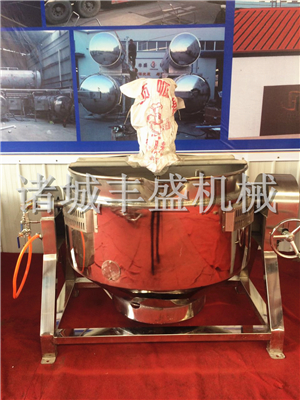 高粘度行星攪拌炒鍋 火鍋底料炒料機 不銹鋼食品加工設備原始圖片3