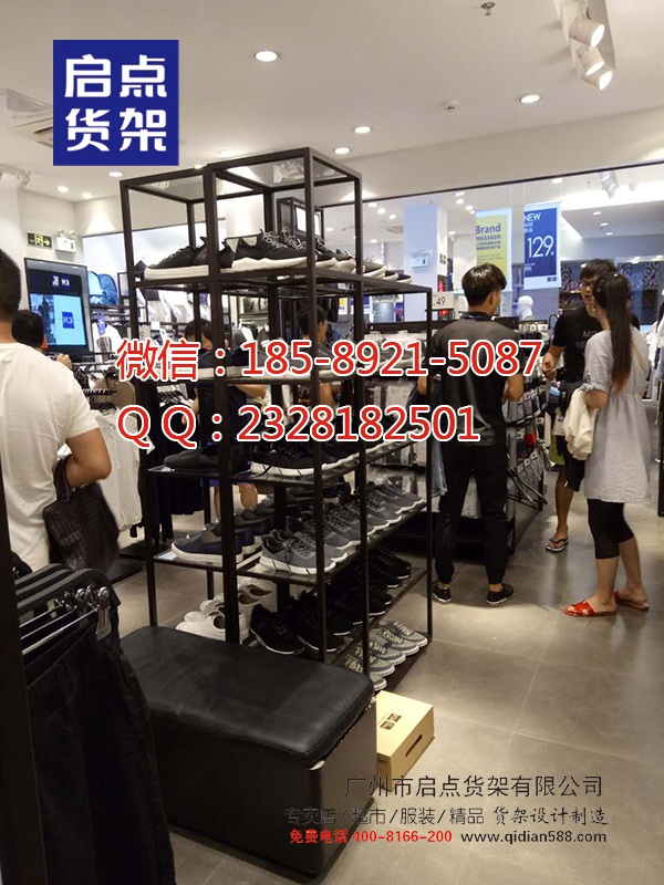 時(shí)尚青春新選擇KM男裝貨架,UR貨架,DM女裝貨架原始圖片3