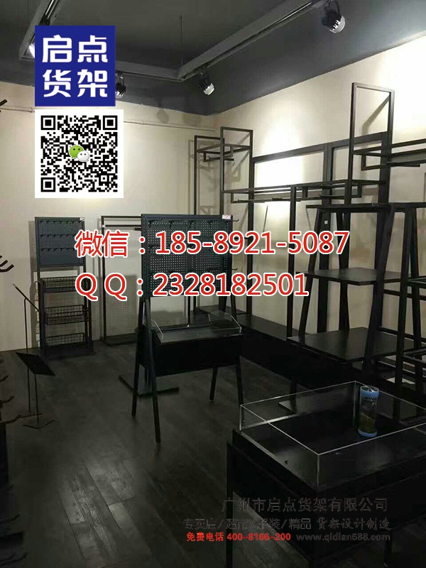 KM懂你的时尚态度,KM服装货架,KM男装货架,KM货架展示效果图