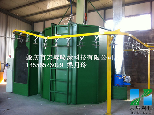 DISK圓盤型雙噴頭靜電噴漆機 