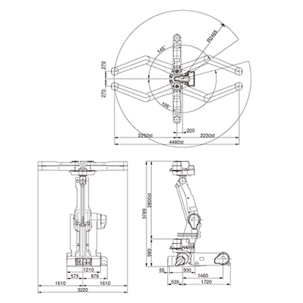 星探機(jī)器人供應(yīng)搬運(yùn)機(jī)器人 NACHi SJ80C/120C