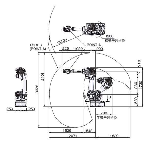 星探機(jī)器人供應(yīng)焊接機(jī)器人 NACHi SRA100/100B/100J 原始圖片3