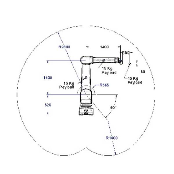 星探機(jī)器人供應(yīng)噴涂機(jī)器人 FANUC P-250iB/XT  原始圖片3