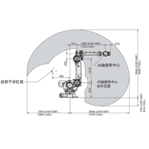 星探機器人供應弧焊機器人 FANUC R-2000iC原始圖片3