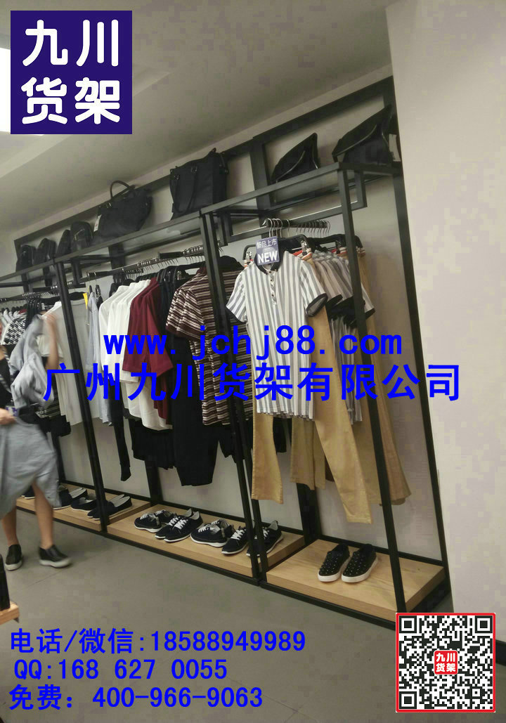 香港卡門男裝、卡門男裝批發貨源，時尚女裝貨架原始圖片3