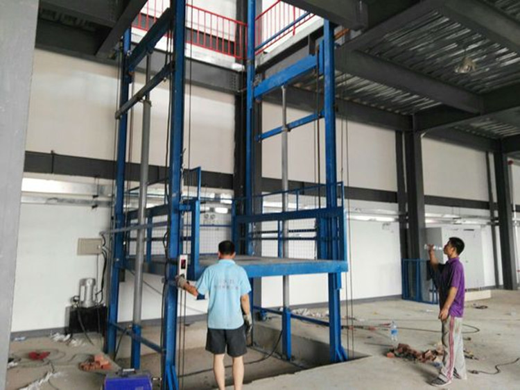 貴陽導軌式升降貨梯.電動升降機.液壓升降平臺原始圖片3