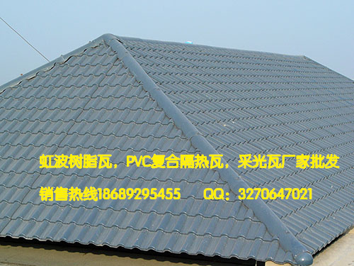 山東濱州仿古塑料瓦，pvc樹脂瓦廠家批發(fā)