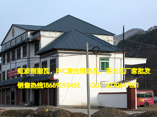 江蘇南京pvc樹(shù)脂瓦價(jià)格，別墅仿古裝飾瓦