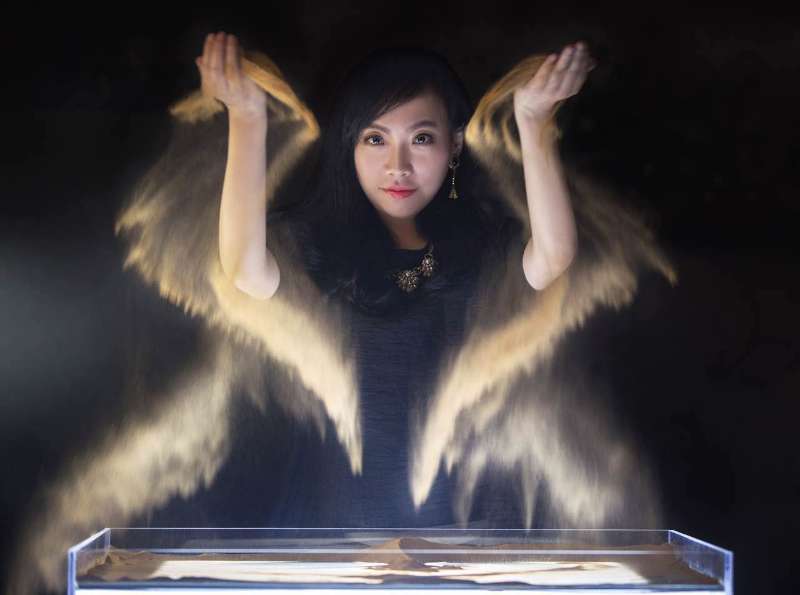 青山婚禮沙畫/{sx}溢美陽光沙畫 唯美大氣