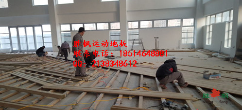 甘肅金昌體育館實(shí)木地板廠家直銷原始圖片3
