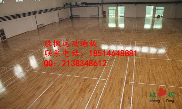 鄭州體育場館木地板生產供應廠家 勝楓體育木地板公司
