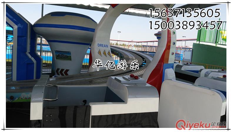 供應華億動車組和諧號迷你穿梭游樂設備JUAM 小型軌道火車 質量好 