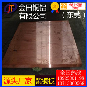 廠家供應(yīng)t2進(jìn)口鏡面紫銅板價(jià)格 c1100耐高溫?zé)o氧紫銅板切割