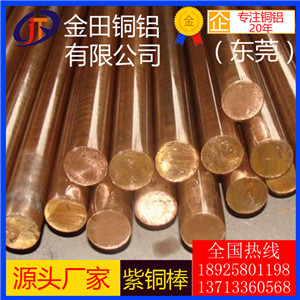 廠家直銷t2擠壓大直徑紫銅棒價(jià)格 c1220高強(qiáng)度折彎紫銅棒