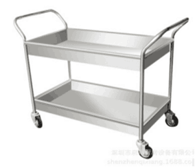 曹升軍杭州拉貨不銹鋼平板推車批量生產(chǎn)