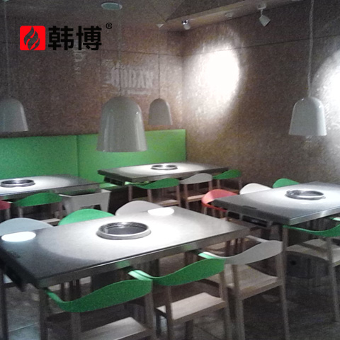 無煙火鍋桌訂制/定做無煙火鍋廠家哪家好