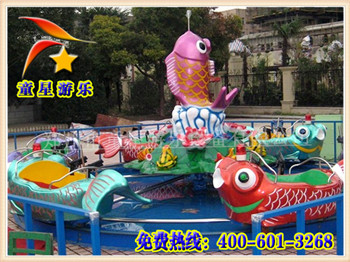 品牌質量的鯉魚跳龍廣場新型游樂設備童星游樂供應原始圖片2