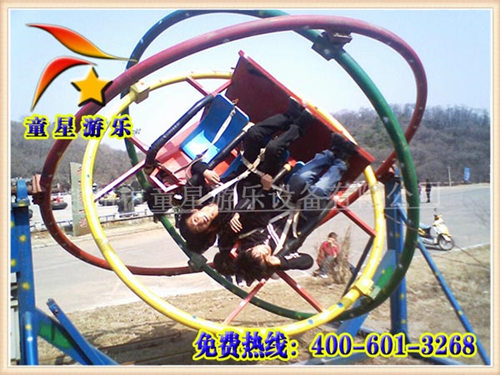 質量有保證的三維太空環廣場新型游樂設備童星游樂供應原始圖片2
