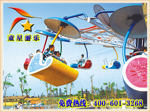 童星游樂供應(yīng)雙人飛天廣場新型游樂設(shè)備原始圖片3