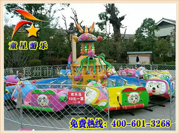 童星游樂有趣好玩的水陸戰(zhàn)車廣場新型游樂設(shè)備原始圖片3