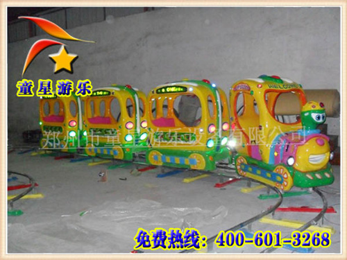童星游樂軌道式的小火車廣場新型游樂設(shè)備原始圖片2