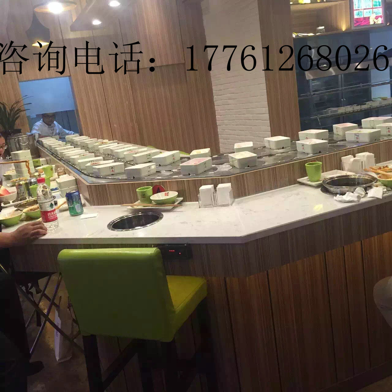 回轉小火鍋設備海南多少錢一米