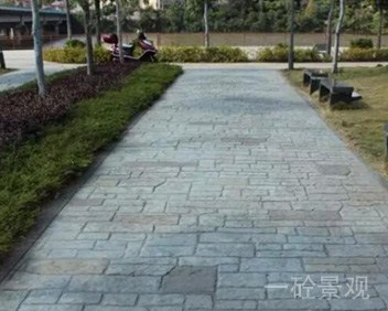 透水混凝土道路 透水混凝土強化劑 透水混凝土停車場 一砼供