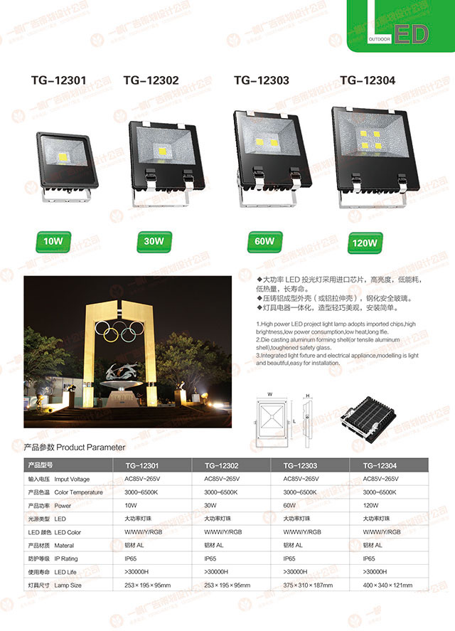LED投光燈原始圖片2