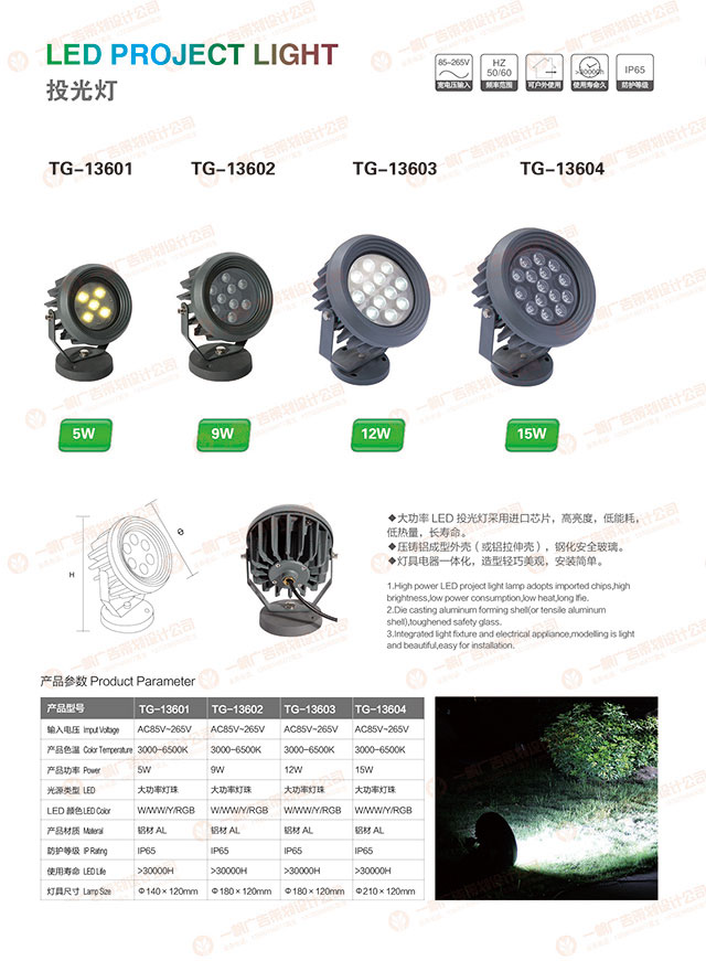 LED投光灯