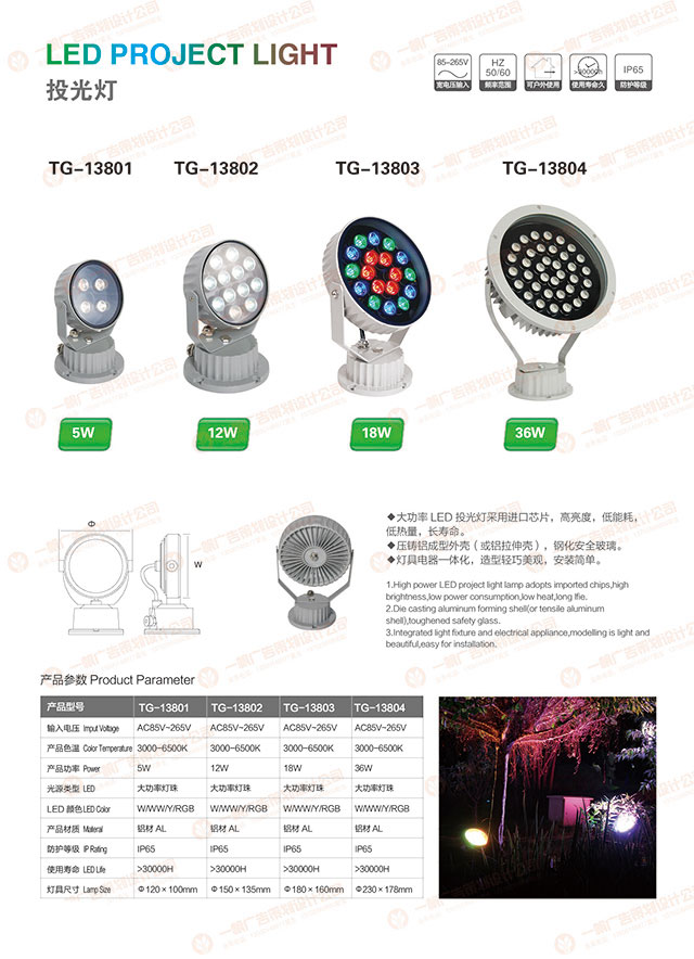 LED投光灯