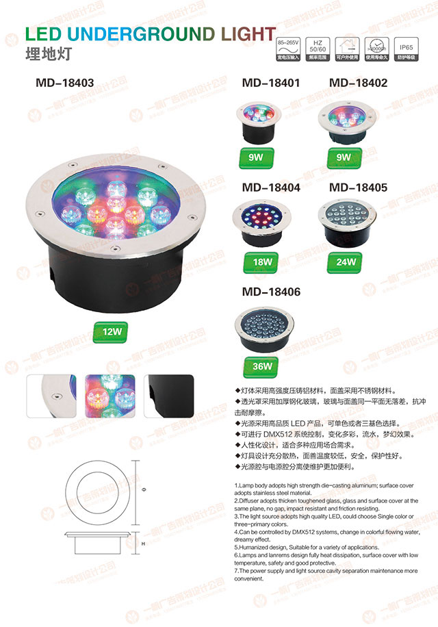 LED埋地灯