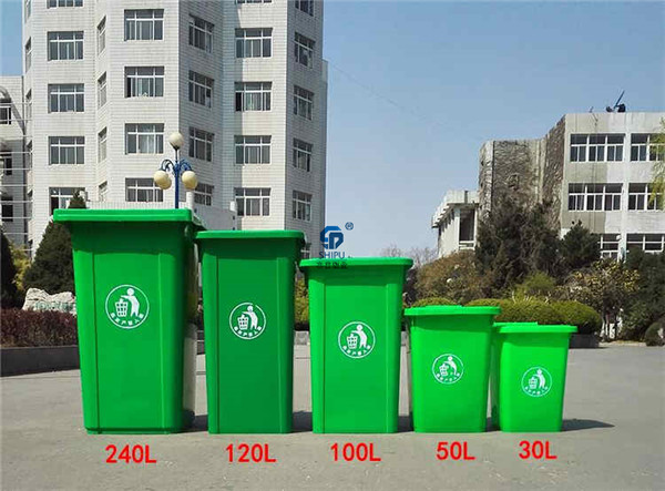 重慶助銷塑料垃圾桶，100L新料垃圾桶價格原始圖片3