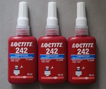 【西安樂泰242膠水】 緊固膠 厭氧螺紋鎖固劑 螺絲膠 loctite