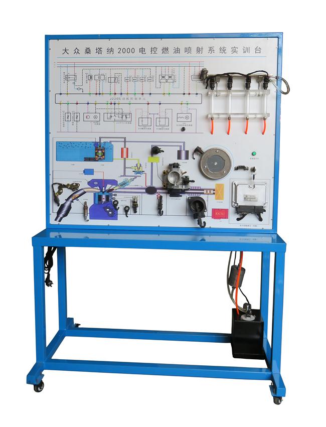 大众桑塔纳2000电控燃油喷射系统示教板