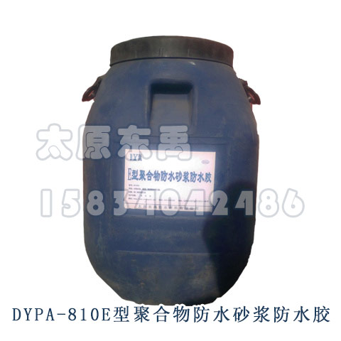 供應(yīng)東禹DYPA-810E型聚合物防水砂漿防水膠