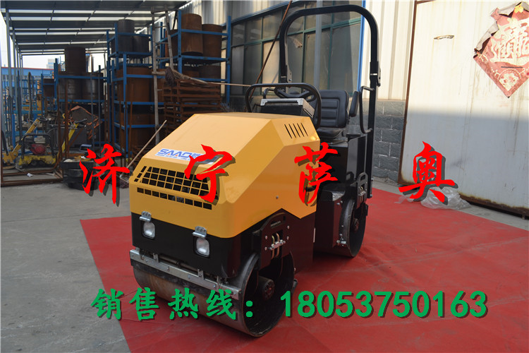 無極變速2噸雙鋼輪壓路機原始圖片2