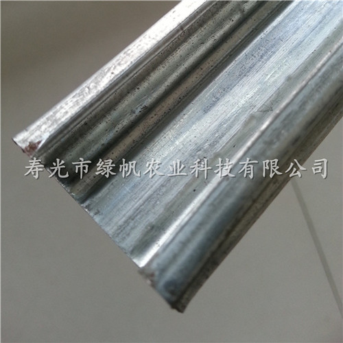 供應熱鍍鋅卡槽卡簧 0.7mm長條 大棚材料 溫室資材原始圖片3
