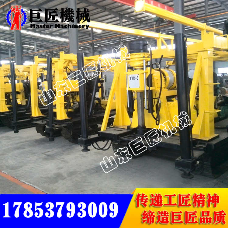 XYD-3履帶式水井鉆機(jī) 600米深孔鉆探機(jī)械設(shè)備原始圖片3