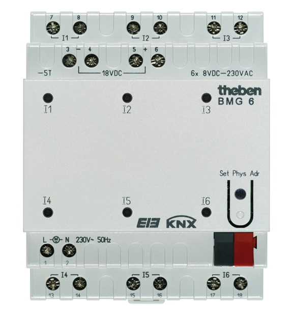 theben德國泰邦KNX雙值輸入傳感器雙值輸入接口TA2