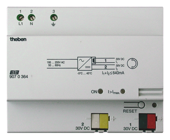 theben德國泰邦KNX二氧化碳探測傳感器AMUN 716 KNX