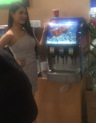 婁底百事可樂機現(xiàn)調(diào)可樂機漢堡店可樂機原始圖片3