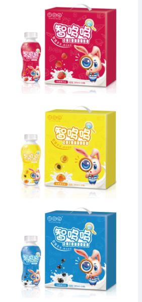 智哆哆水果牛奶包裝設(shè)計(jì)