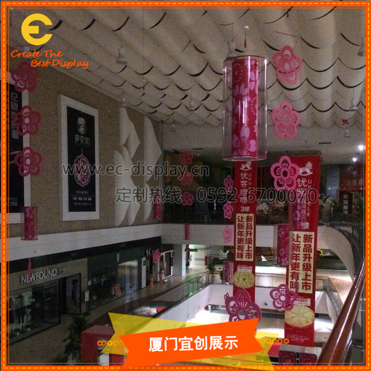 商場中庭道具制作 商場開業布置道具 來圖定制 美陳道具制作工廠原始圖片3